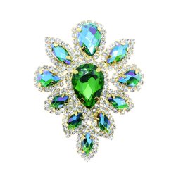 Applique - Peridot &amp; Peridot AB