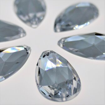 Drop 10x16mm Crystal - Acrylic Sew on stone 