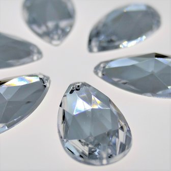 Drop 12x20mm Crystal - Acrylic Sew on stone 
