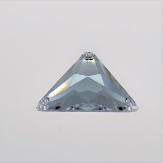 Driehoek 21mm Crystal - Acryl Naaisteen