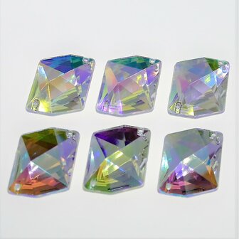 Cosmic 21mm Crystal AB - Acryl Naaisteen