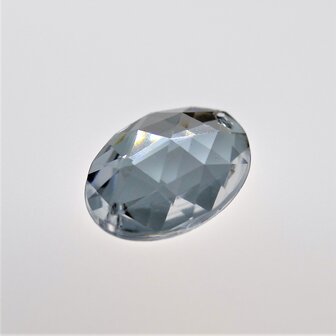 Oval 10x14mm Crystal - Acrylic Sew on stone 