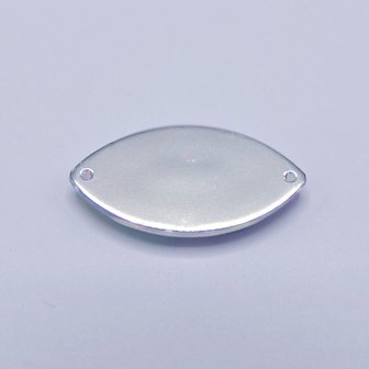 Horse Eye 17x32mm Crystal AB - Acrylic Sew on stone 