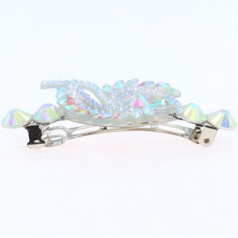 Hairpin  with Crystal AB Flame