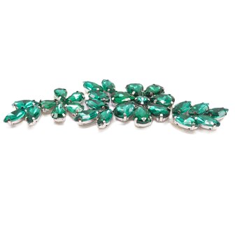 Applique - Green Zircon