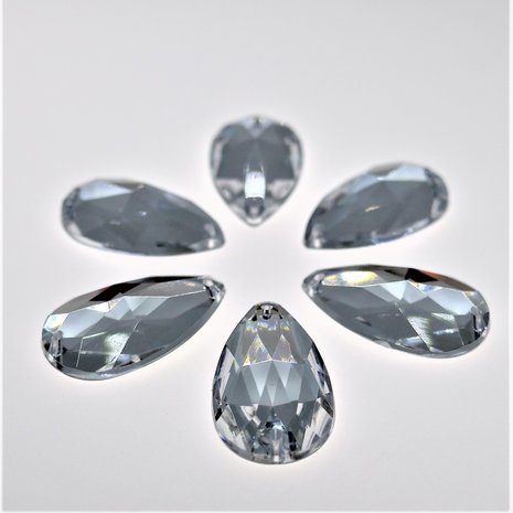 Drop 14x24mm Crystal - Acrylic Sew on stone 