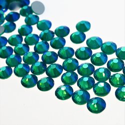 Green Zircon AB SS30 - Non Hotfix