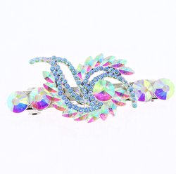 Haarspeld met Crystal AB Vlam